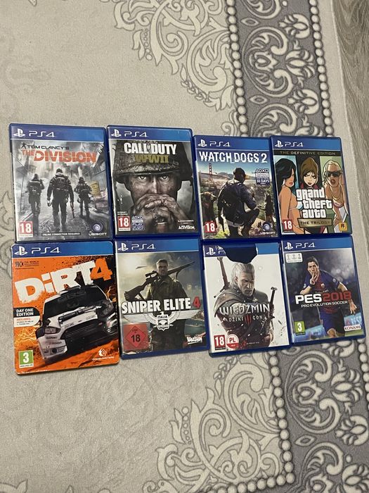 Продавам лот от игри за ps4