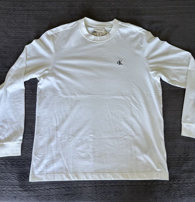 Calvin Klein бяла блуза