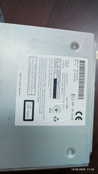 Radio cd Toyota auris hibryd - bluetooth