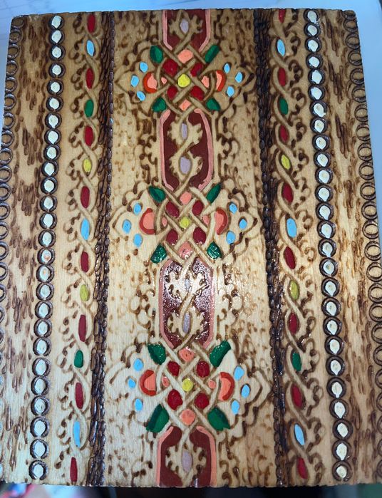 Дървена кутия за цигари от 80те години