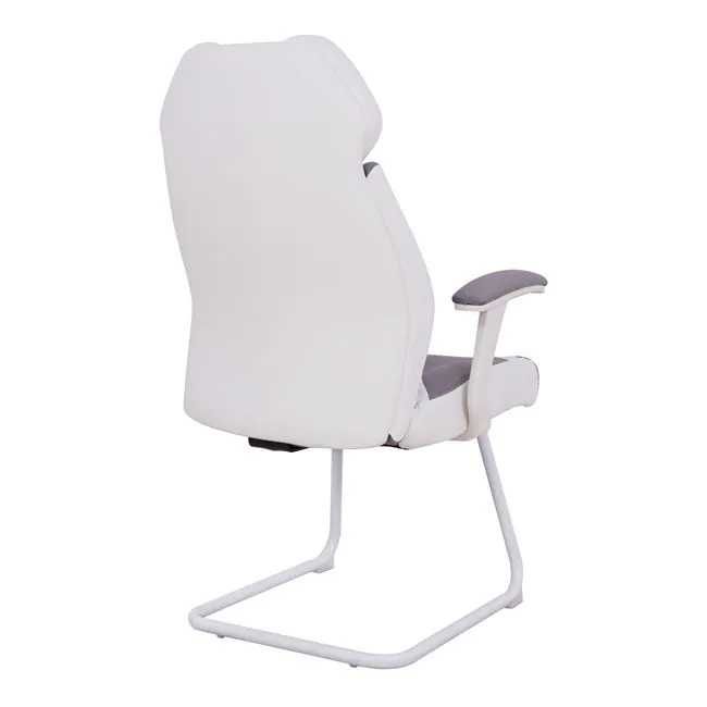 Луксозен Посетителски стол Комо HM1102 - сив, Последн брой,Промо цена!