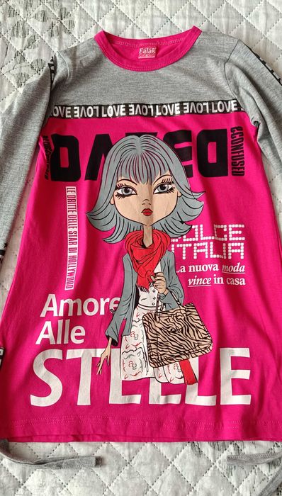 Футболка, кофта, рубашка на девочку 6-7 лет