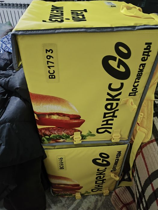 Термо сумка Яндекс Glovo Wolt