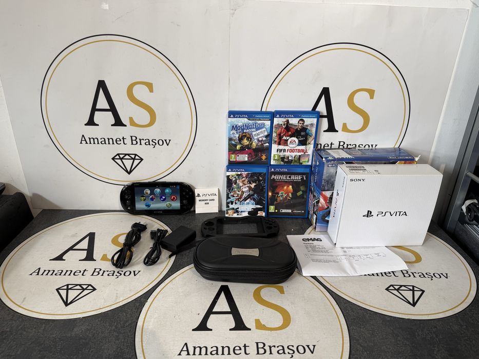 Consola Sony PS Vita Wifi Play Station Vita FullBox impecabil