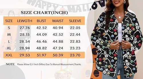 Cămașă damă Halloween, mărimea L