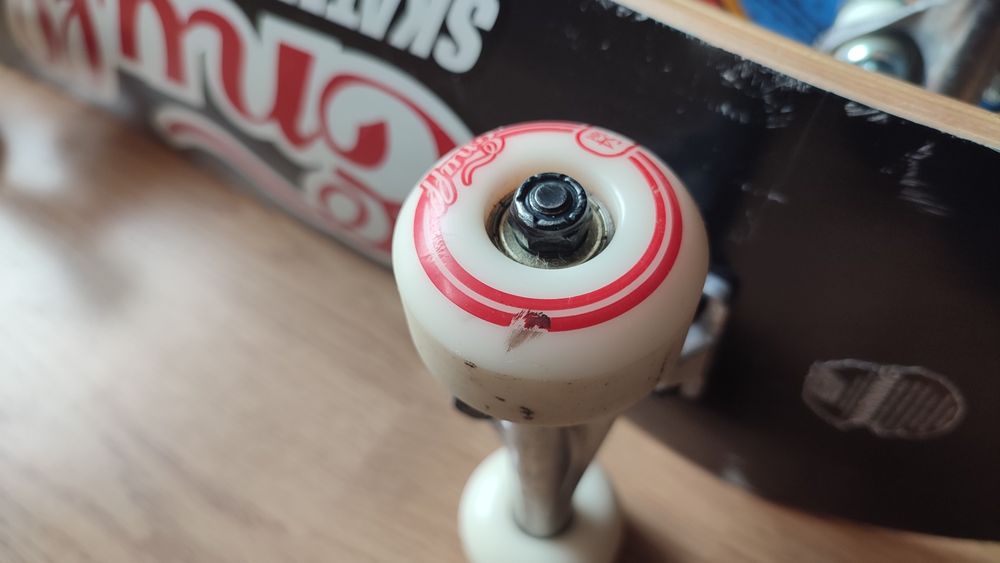 Skateboard complet Enuff Classic Logo 7.25" cu roti de 54mm