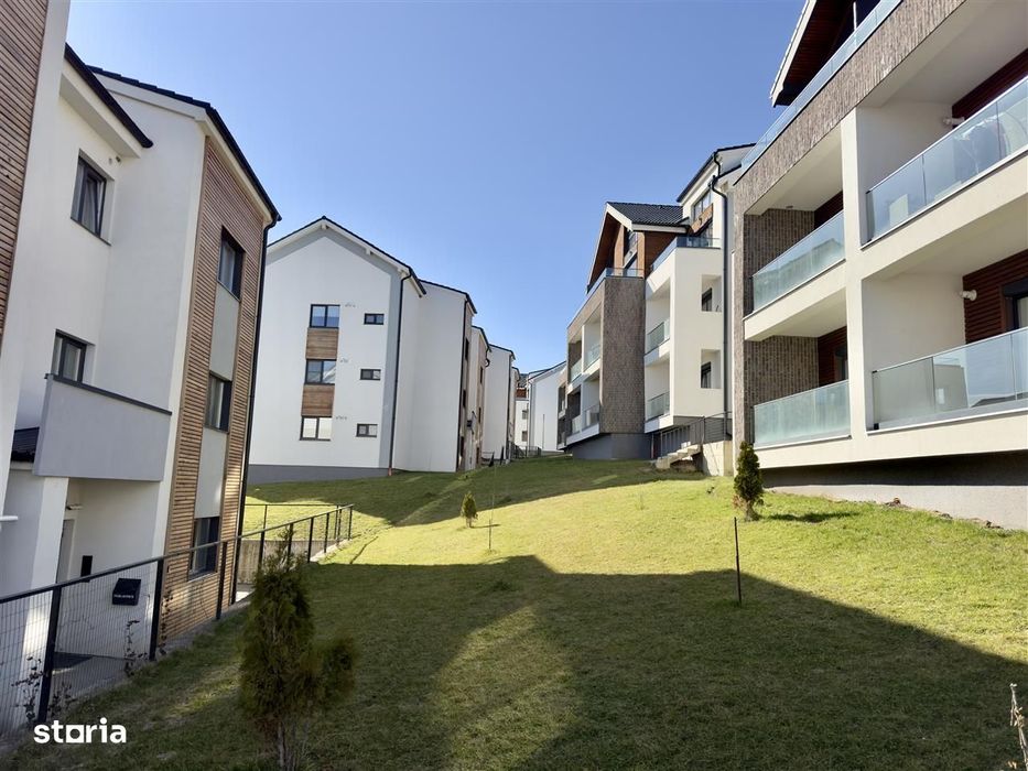 Apartament de vânzare în Sibiu – 2 camere, terasă 18 mp, aer cond.