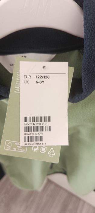 Bluza H&M  122/128 noua
