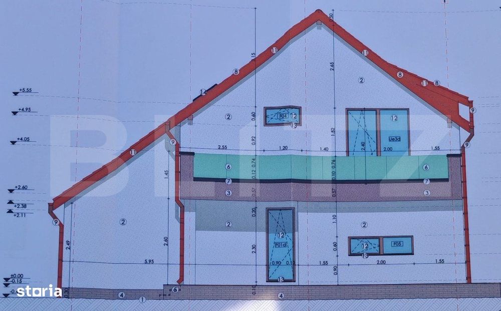 Vanzare teren intravilan cu proiect de casa aprobat