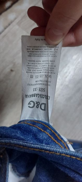 Джинсы Dolce & Gabbana