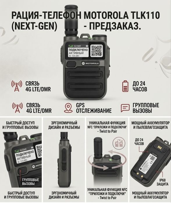 Рация 4G связь в любой стране