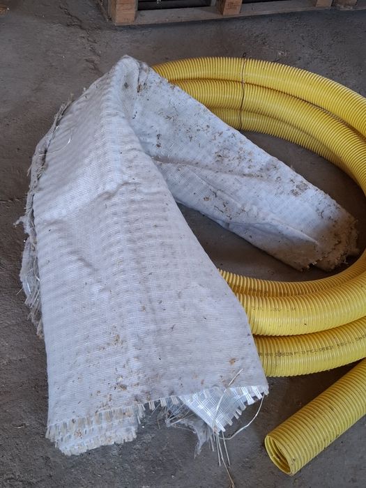 Furtun , teava drenaj , nefolosit .