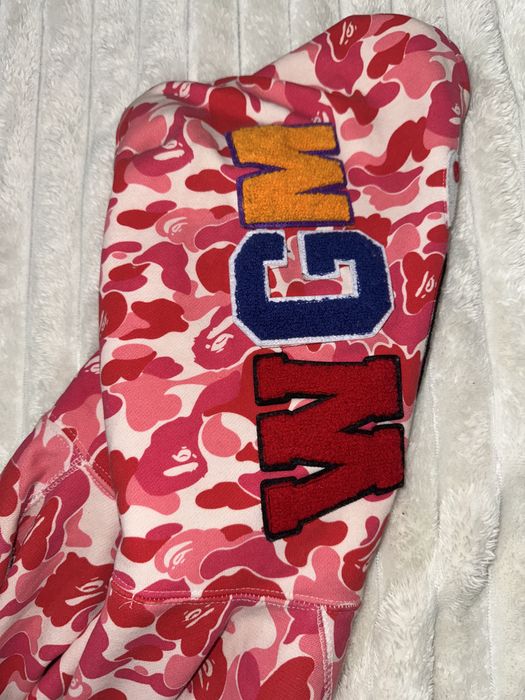 Vand bluza hanorac bape sta roz M