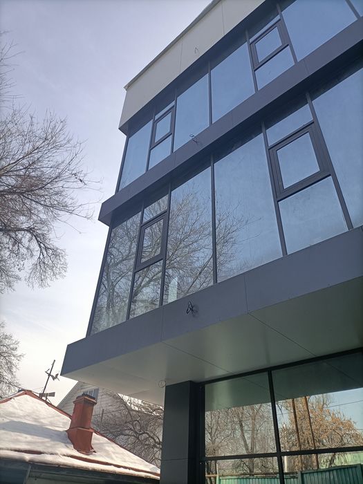 Фасадные работы. Вентилируемый фасад. Линеарные панели. ФЦП.