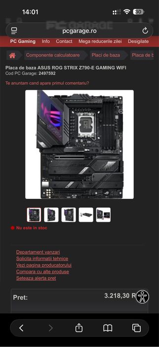 Placa de baza z790e Gaming wifi+ 14700k