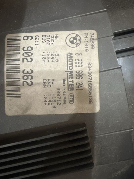 Прибор щитов БМВ е46