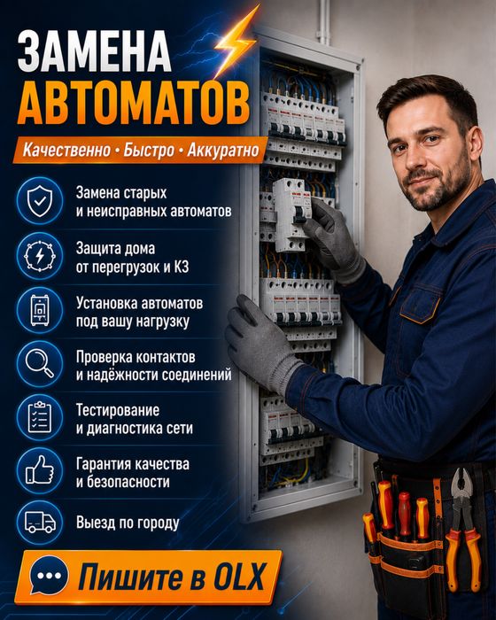 Замена автоматов