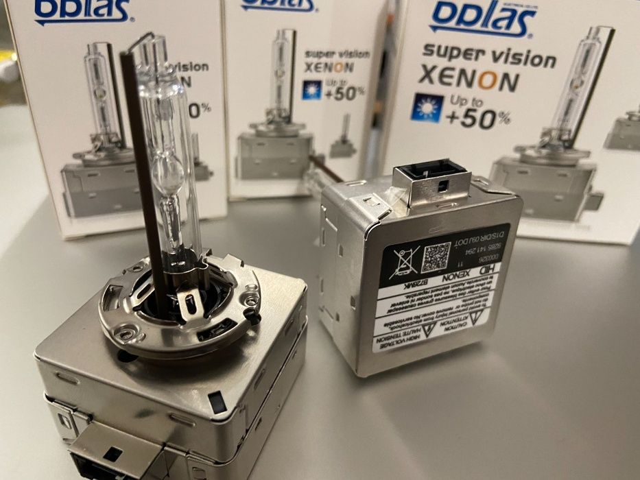 -50% LED H1, H3, H4, H7, H8, H11 Xenon D1S, D2S, D2R, D2C, D3S, D4SD4R