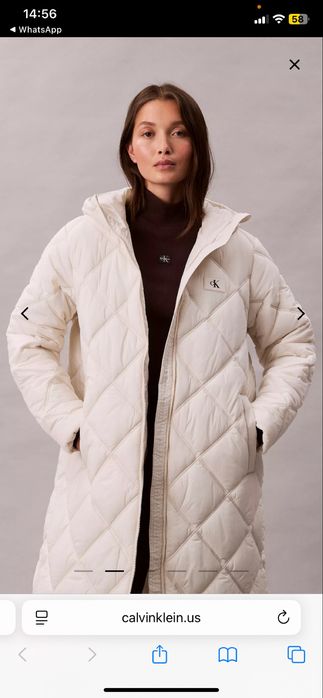 Куртка Calvin Klein белый