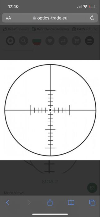 Оптика Sightron SIII 8-32x56 LR японска