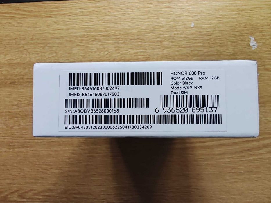 Smartphone HONOR 600 PRO, 12/512GB, Sigilat in cutie (0km), Black, 24 luni garantie cu factura