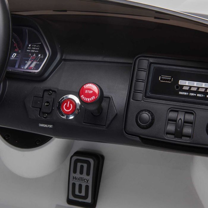 Лицензирана акумулаторна кола Lamborghini Aventador 2025, 24V7AH, 600W