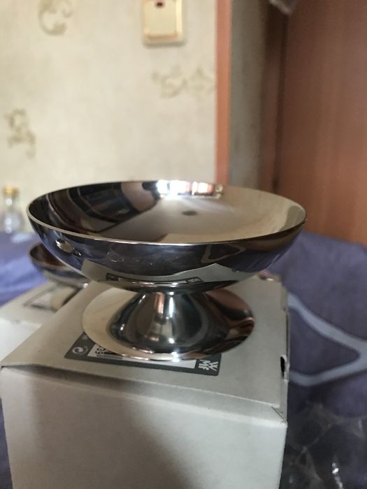 Креманка нержавика янги 32дона бор