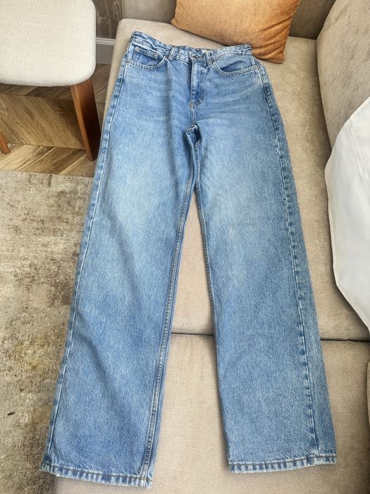 Джинсы Zara, Calvin Kiein, посадка выше среднего, в отличном состоянии