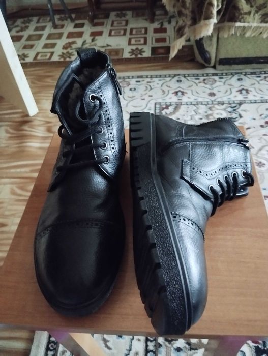 Зимние  мужские ботинки.