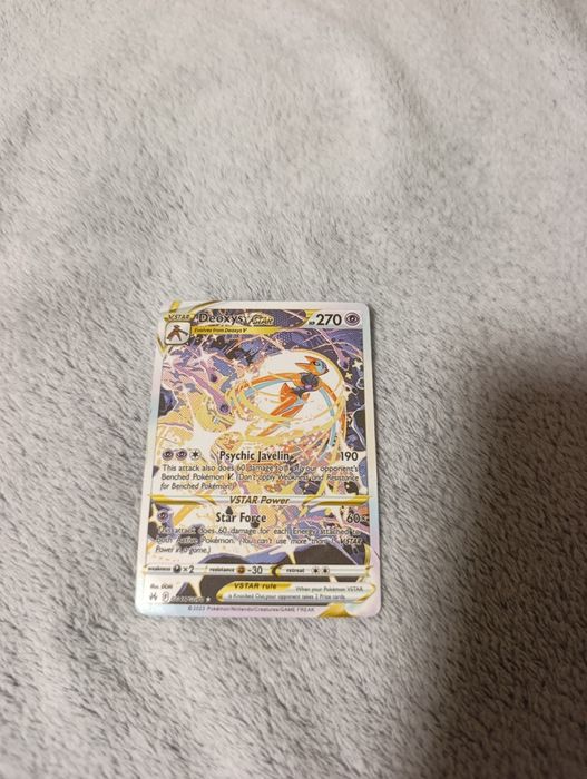 Pokemon карта Deoxys истинска