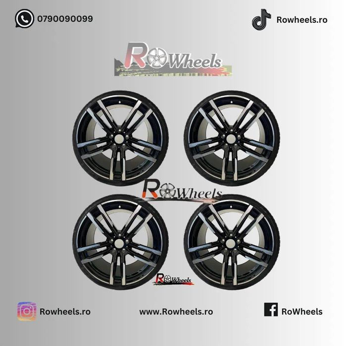 Jante BMW20 R20 Model M X5.0d X5 X6 F15 F16 E70 E71 glos black anvelope vara/iarna 275-40-20-315-35-20
