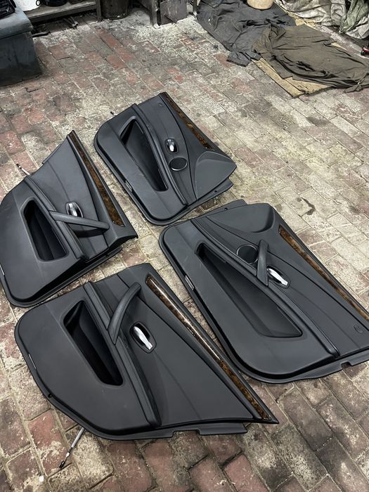 Черный салон бмв е60