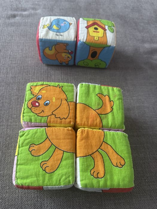 Игрушки кубики детские пазл