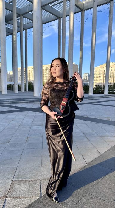 Скрипка Астана Музыкант Скрипачка