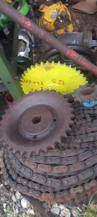 pinion troliu 16b 350 mm lant 16b troliu