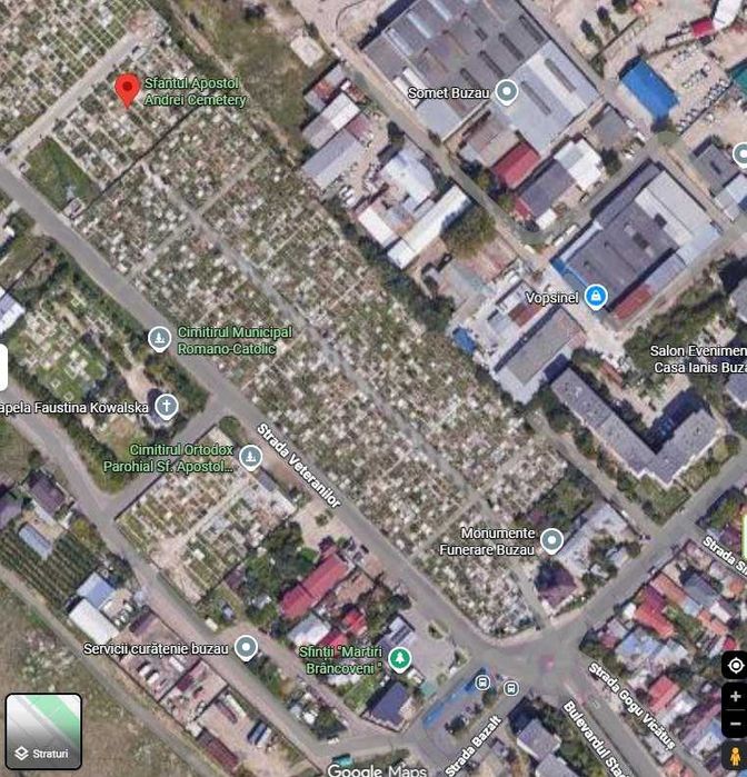 Vând loc veci cimitirul Sf.Andrei Buzau