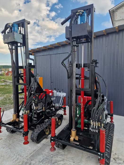Utilaj de Foraj Hidraulic - Masina pe SENILE cu Pompa Noroi 9915 EURO