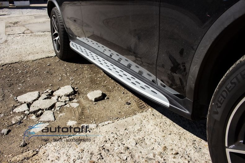Trepte laterale din aluminiu MERCEDES BENZ GLC SUV X253 Coupe C253