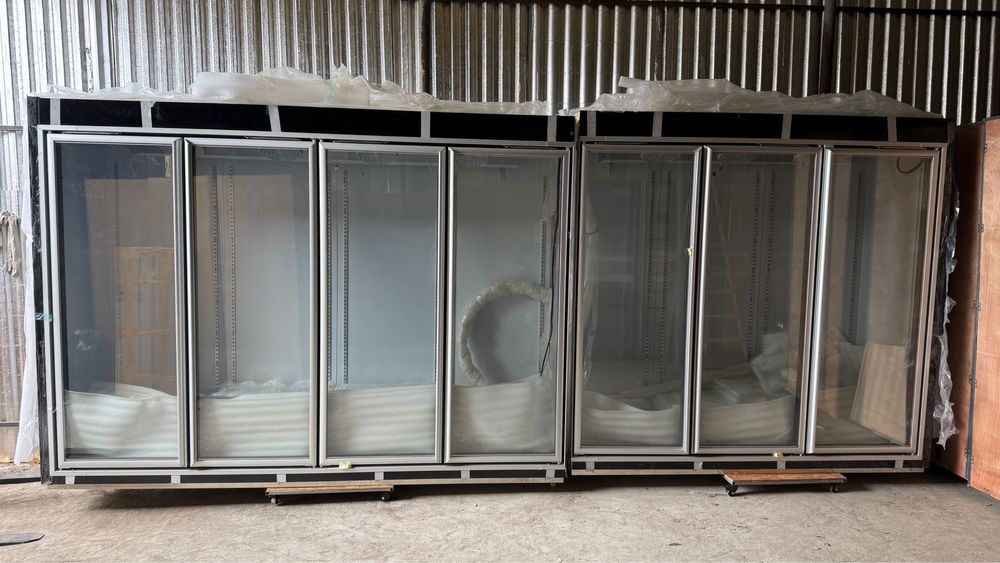 Vitrină frigorifică verticală 7 uși – 5060x800x2060 mm, 2~8°C