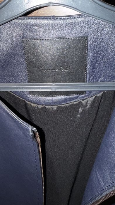 Женская кожанная куртка Massimo Dutti