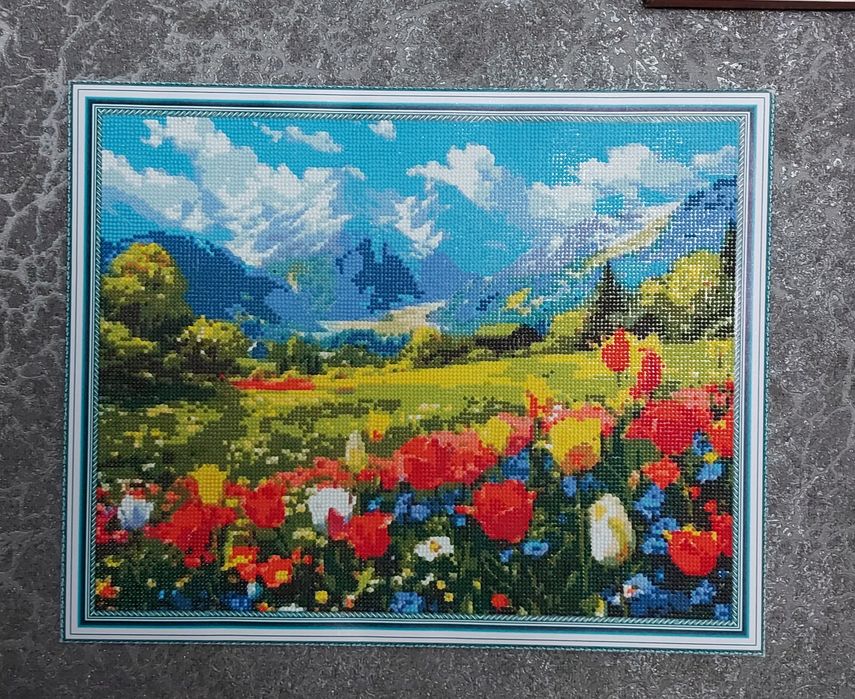 Картина , алмазная мозайка.