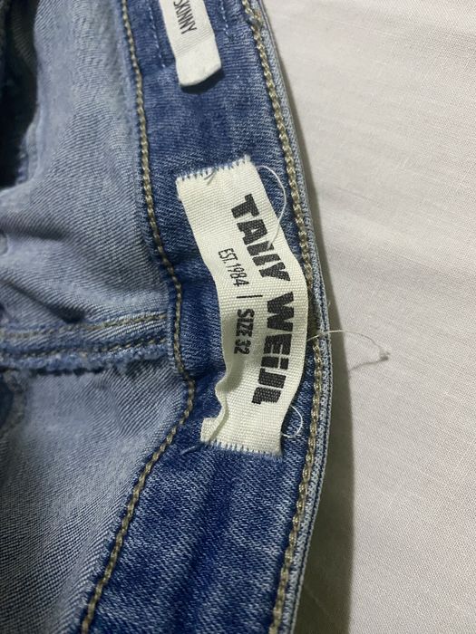 Дънки къса талия