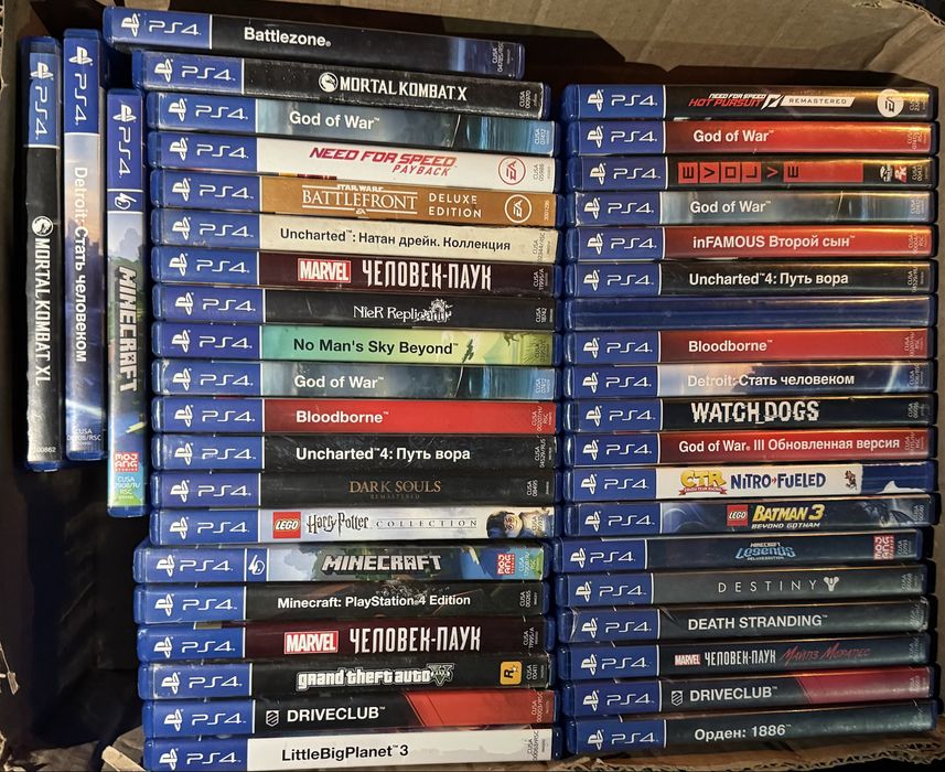 Диски для ПС4 и ПС5 / Sony Playstation (Игры) PS4/PS5