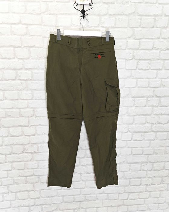 FJALLRAVEN Оригинален туристически дамски панталон 2в1 размер 40 / L