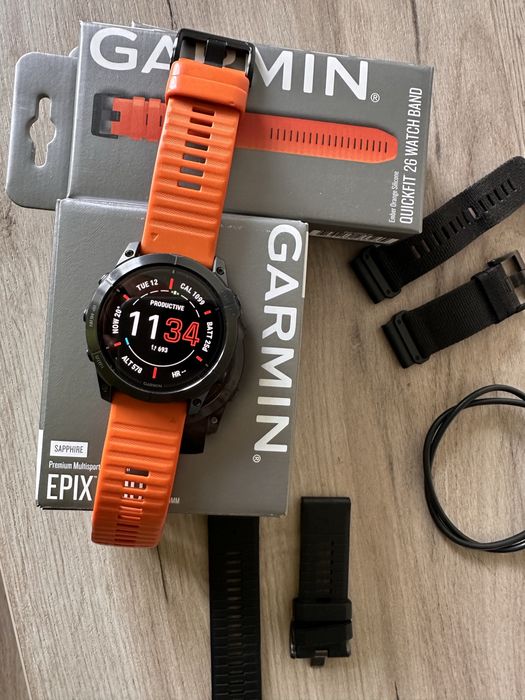 Garmin Epix Pro Gen 2 Sapphire 51mm + оригинални каишки