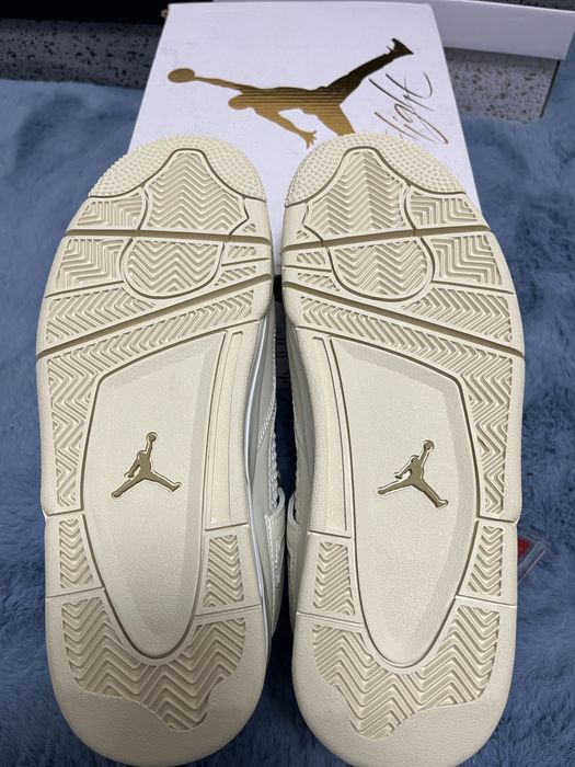 #LICHIDARE STOC# Nike Air Jordan 4- Metallic Gold -Verificare Colet