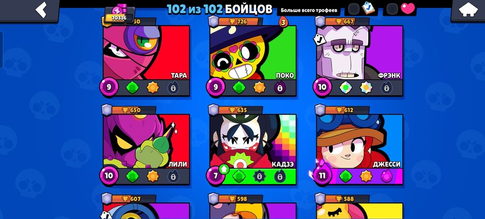 Аккаунт в Brawl Stars