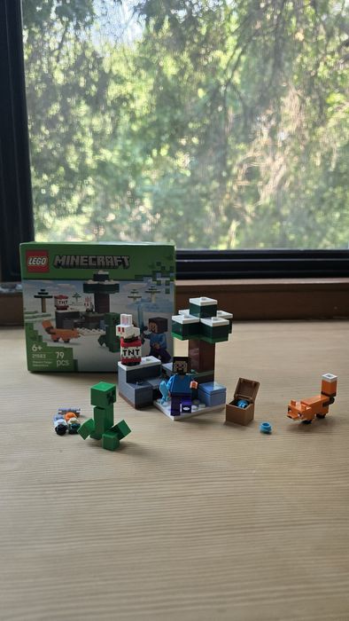 Lego Minecraft и Минифигурки лего