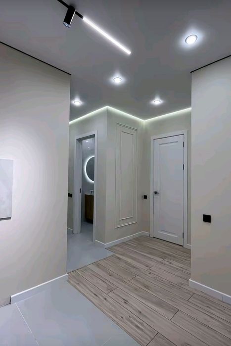 Штукатурка Левкас гипсокартон Ламинат жұмыстарын істеймін