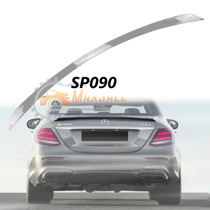 Лип за W213 спойлер  C63S style на Mercedes E class седан спорт